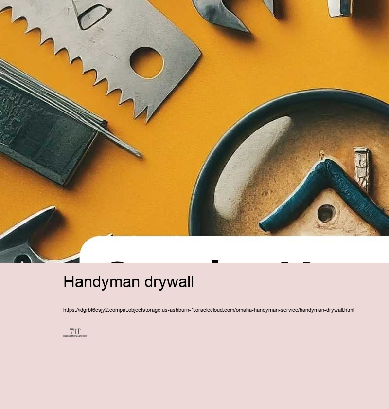 Handyman drywall